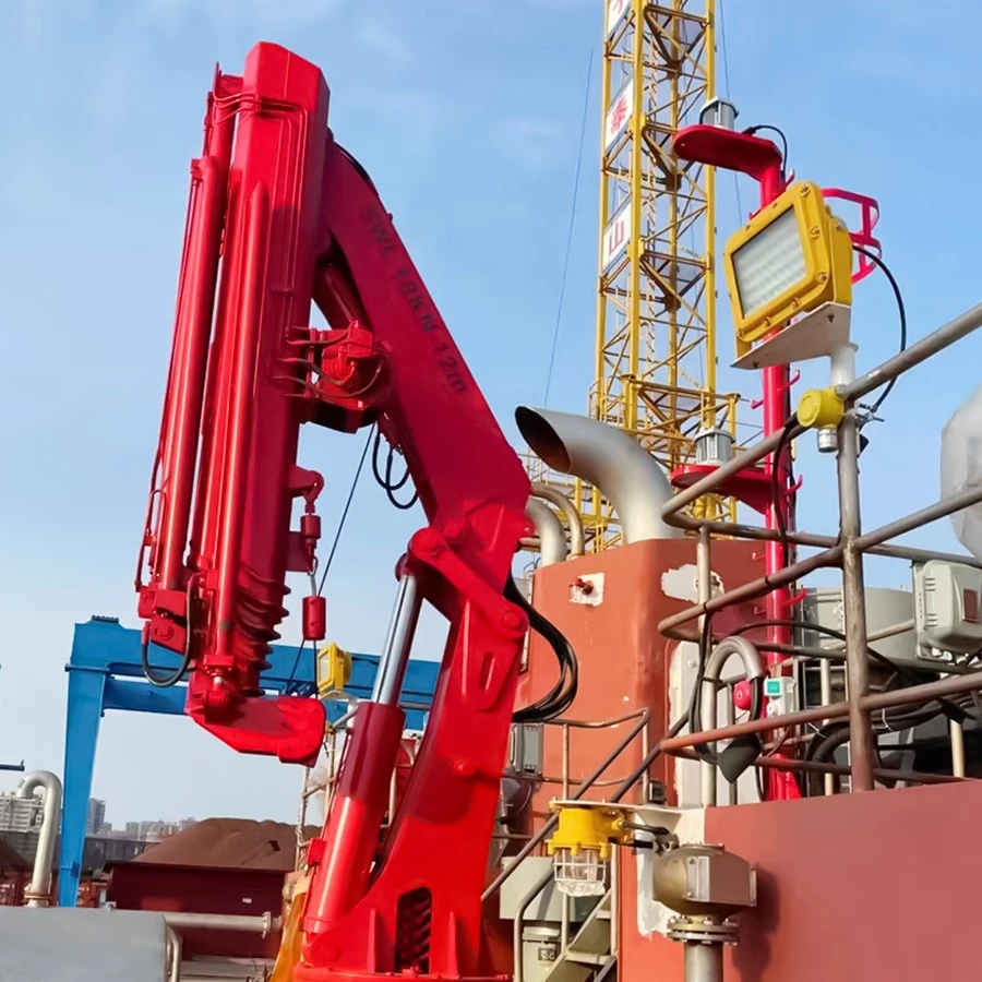 Fishing Operations with Professional Fishing Cranes