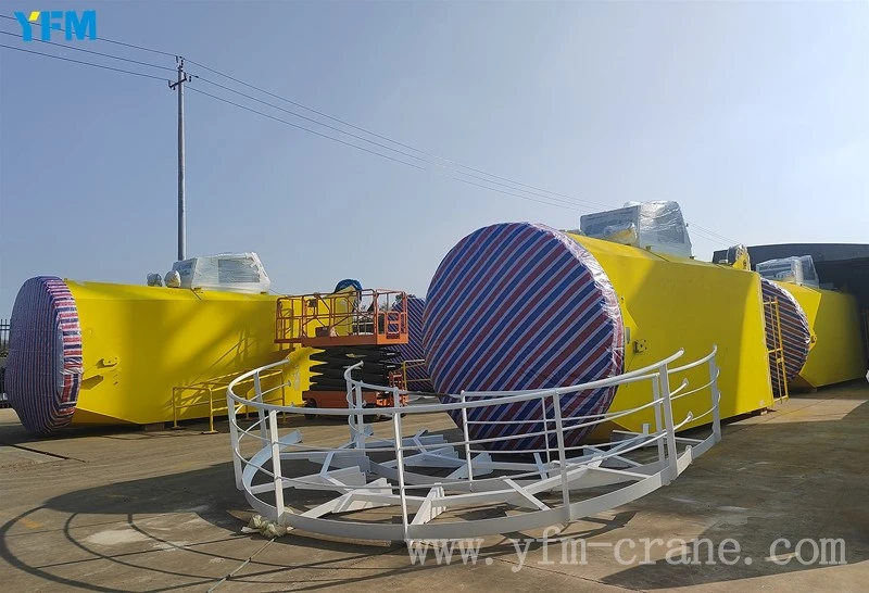 bulk cargo vessel grab deck crane bulk cargo vessel grab deck crane